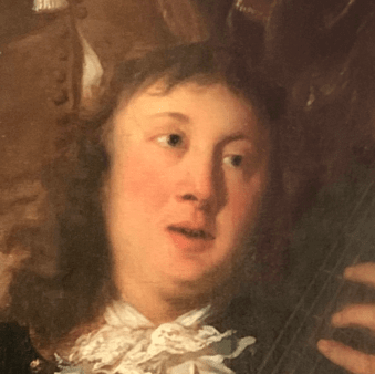 A portrait of Dieterich Buxtehude.