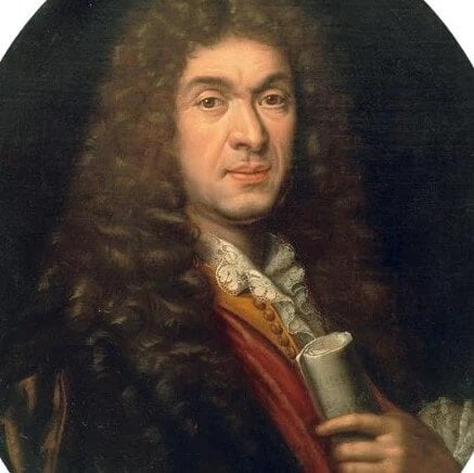 Baroque portrait of Jean-Baptiste Lully.