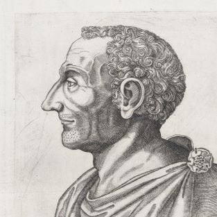 A profile portrait of Livy.