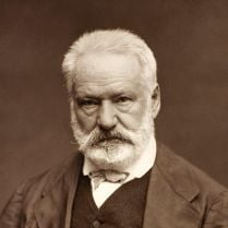 Photo portrait of Victor Hugo in 1876.